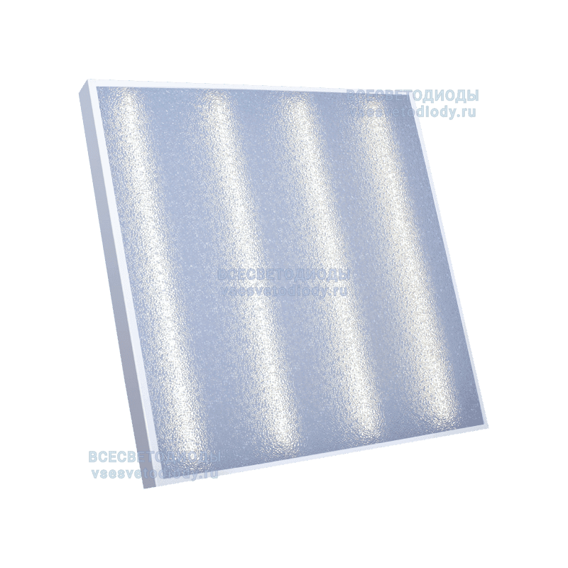 Светильник Армстронг 36W-4300Lm 5000-5500К Колотый лед IP40 с БАП (aax.tech) на 1 час