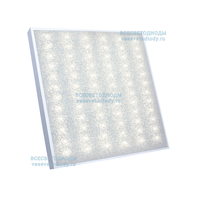 Светильник Армстронг 36W-4700Lm Cуперэффективный 4000-4500К Колотый лед